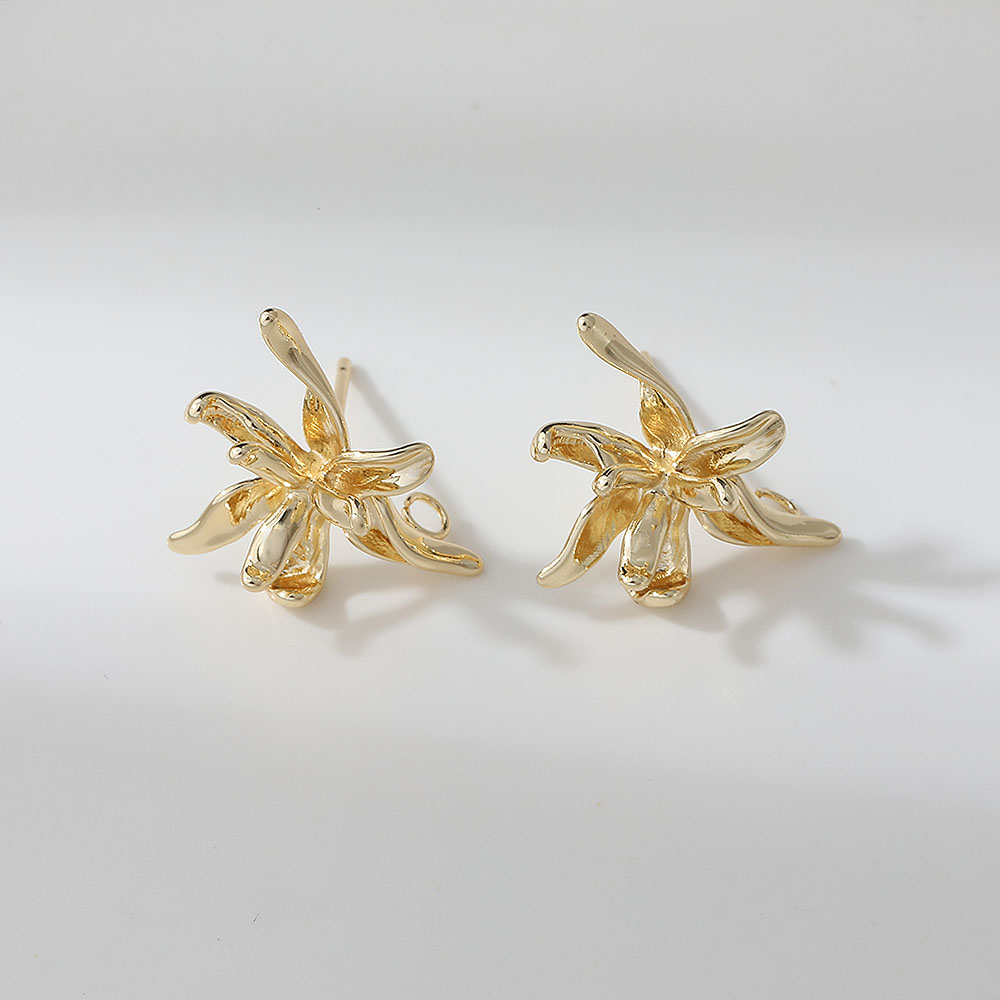 Clous d'oreilles en forme de f - Flower Supplies avis et prix