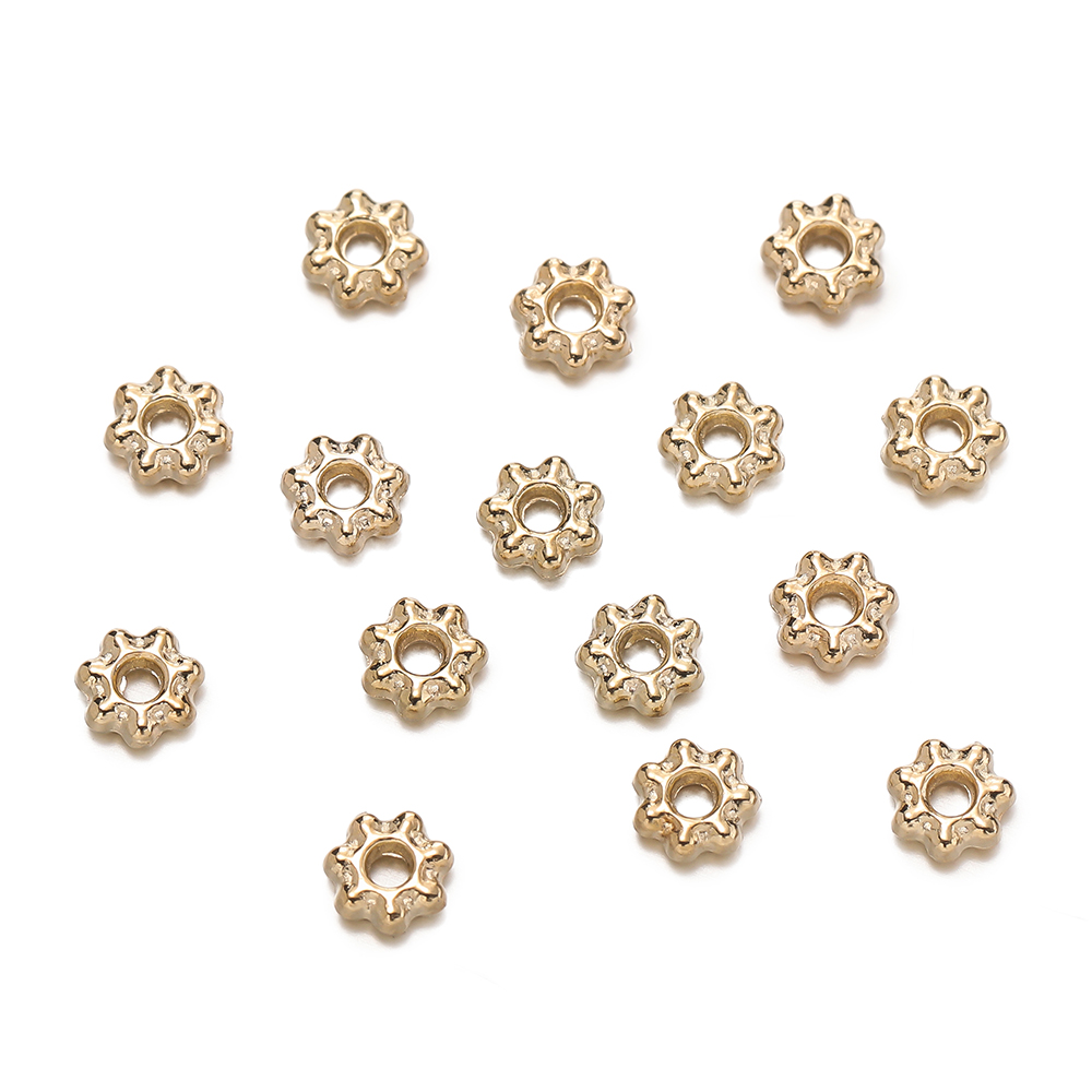 200 pièces 4/6mm alliage floco - Flower Supplies avis et prix
