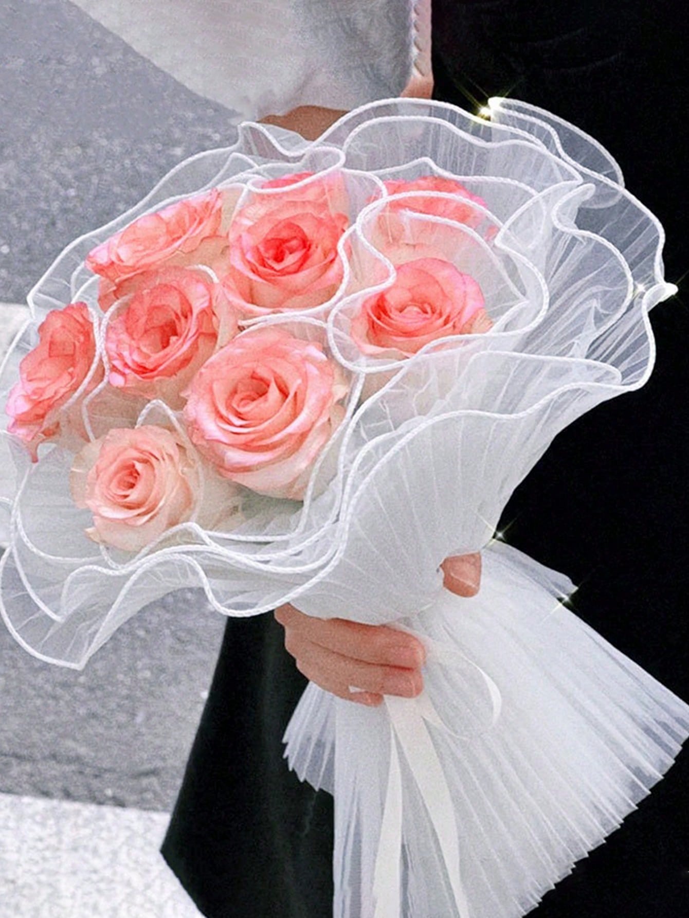 Papier maillé à bordure de fle - Florist Flower Supply avis et prix