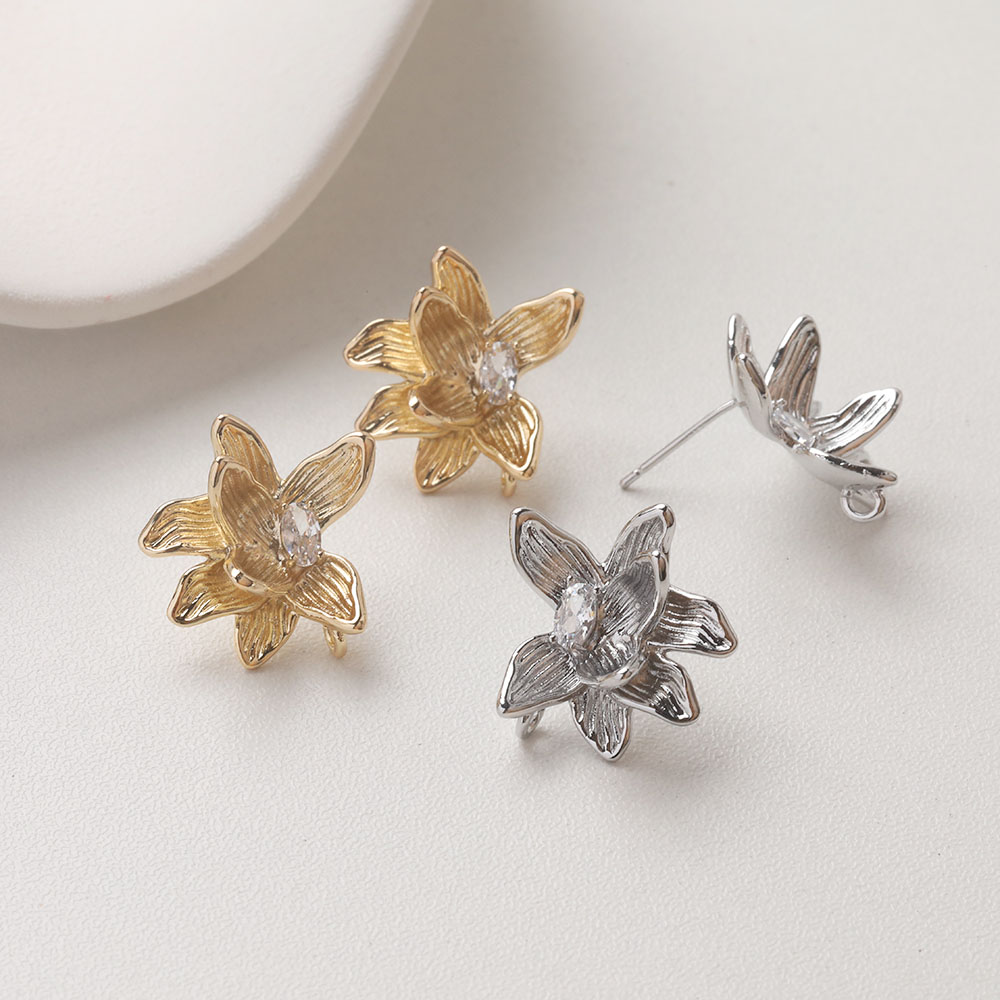 Boucles d'oreilles à fleurs dé - Flower Supplies avis et prix