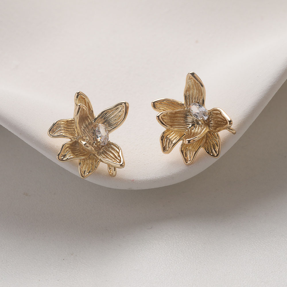 Boucles d'oreilles à fleurs dé - Flower Supplies avis et prix
